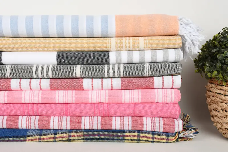 Bachelor Gifts, 70x40 Cotton Set of 10 Towel, Bridal Shower Gifts, Luxury towel, Bridesmaid Gift, Quick-drying cotton Turkish beach towel - 3