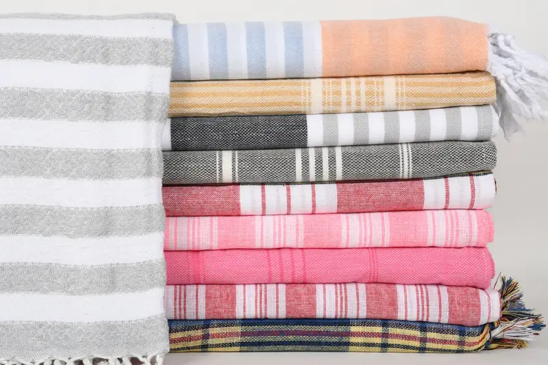 Bachelor Gifts, 70x40 Cotton Set of 10 Towel, Bridal Shower Gifts, Luxury towel, Bridesmaid Gift, Quick-drying cotton Turkish beach towel - 1