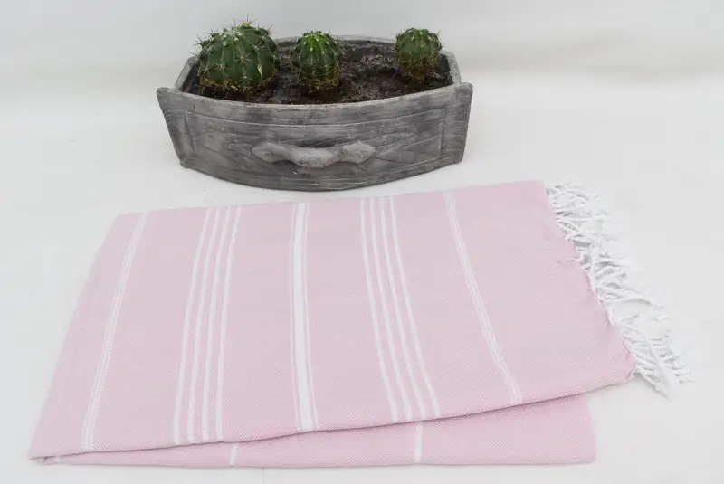 Embroidered Towel, Employee Gifts, Custom Name Towel, 70x40 Cotton Striped Towel, Lightweight towel, Embroidery Towel, Turkish hand towel, Spa Towel - 5