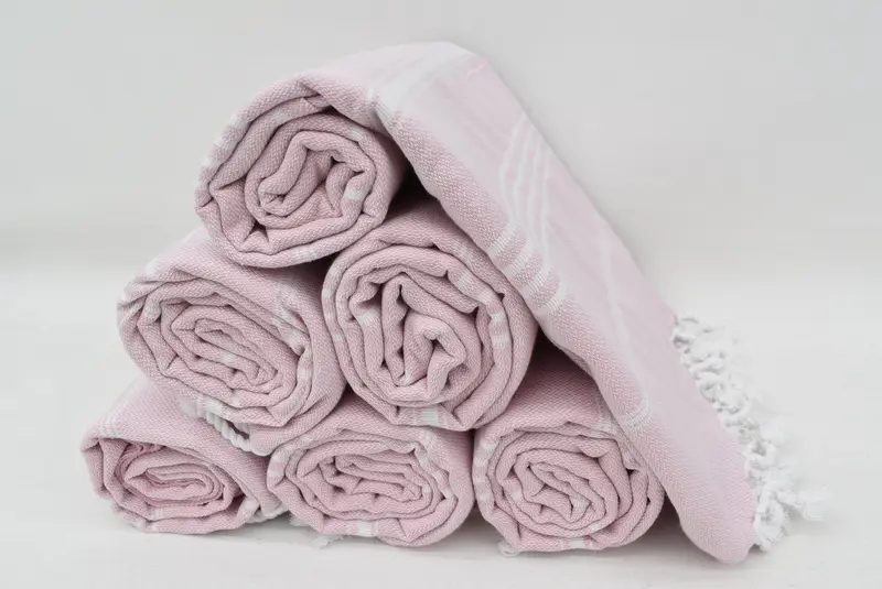 Embroidered Towel, Employee Gifts, Custom Name Towel, 70x40 Cotton Striped Towel, Lightweight towel, Embroidery Towel, Turkish hand towel, Spa Towel - 8