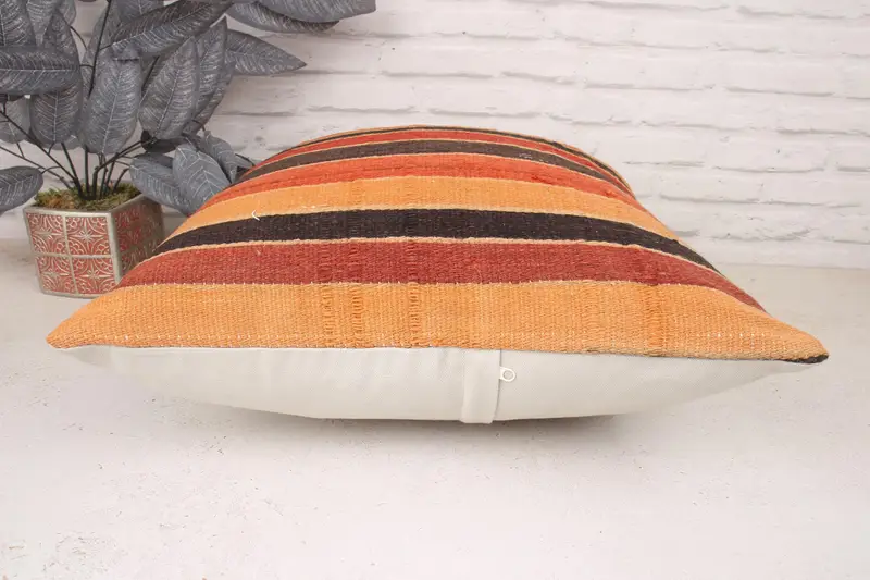Cozy Throw Cushion Case, 20x20 Red Pillow Sham, Antique Pillows, Boho Pillow, Cushion Cover, Customized Cushion Case, Pillow for Sofa - 5