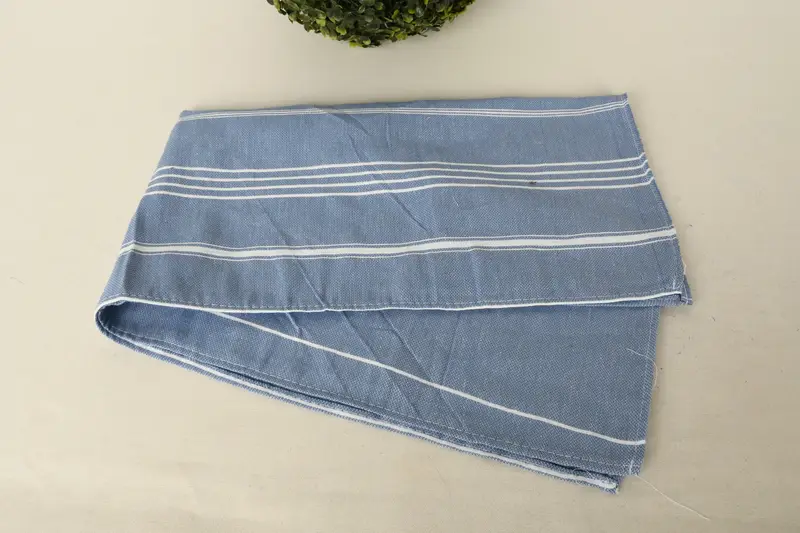 Personalized Dish Towel, Bridal Party Gifts, 36x18 Cotton Striped Fringeless Towel, Custom Name Towel, Personalized Kitchen Towel, Small Bath Towels - 6