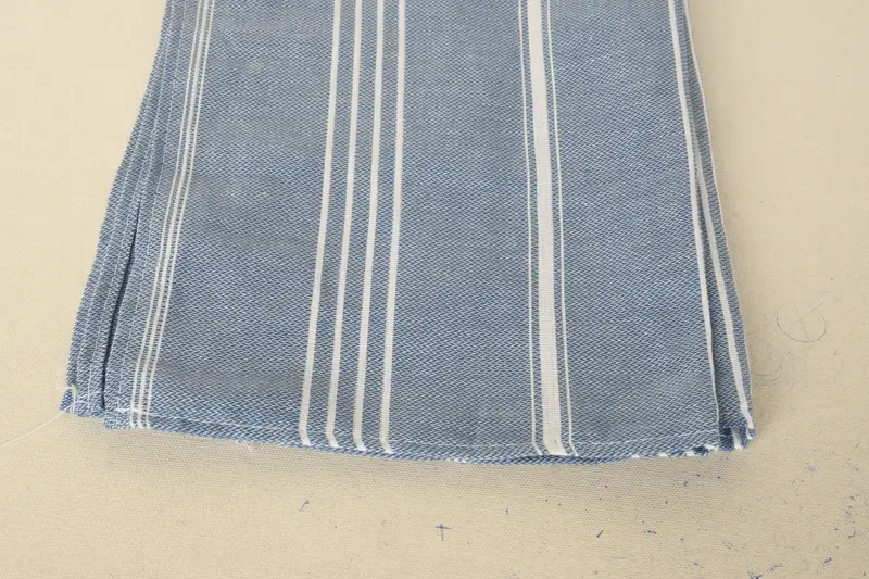 Personalized Dish Towel, Bridal Party Gifts, 36x18 Cotton Striped Fringeless Towel, Custom Name Towel, Personalized Kitchen Towel, Small Bath Towels - 4