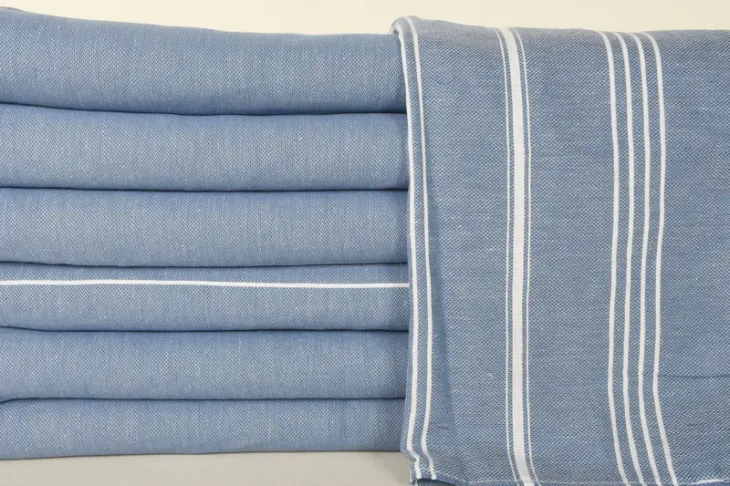 Personalized Dish Towel, Bridal Party Gifts, 36x18 Cotton Striped Fringeless Towel, Custom Name Towel, Personalized Kitchen Towel, Small Bath Towels - 2