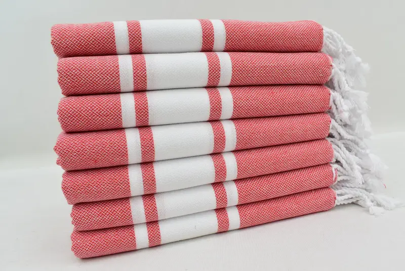Monogrammed Hand Towel, Embroidery Towel, Customized Towels, Bridesmaid Gift, Monogram Kitchen Towel, Turkish Hand Towel, 36x24 Cotton Striped Towel - 4