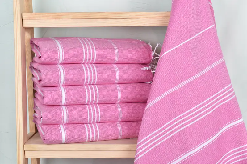 Personalized Towel, 70x40 Cotton Striped Towel, Bachelor Bachelorette Party Favors, Bulk Order Towel, Anniversary Gift For Her, Summer Gift - 2