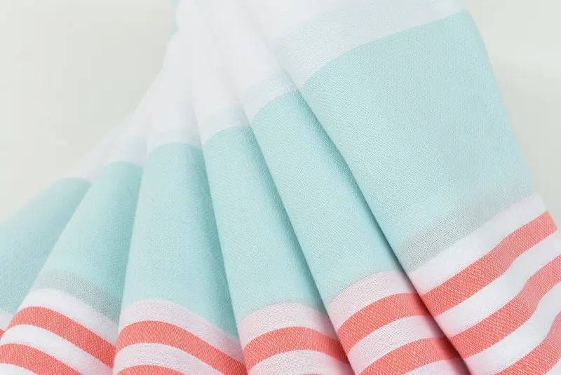 Welcome Wedding Gift, Personalized Turkish Towel, Bachelorette Party Decorations, Scarf Towel, 70x40 Cotton Striped Towel, Bachelorette Party Gifts - 5