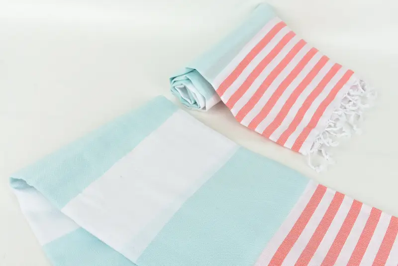 Welcome Wedding Gift, Personalized Turkish Towel, Bachelorette Party Decorations, Scarf Towel, 70x40 Cotton Striped Towel, Bachelorette Party Gifts - 7