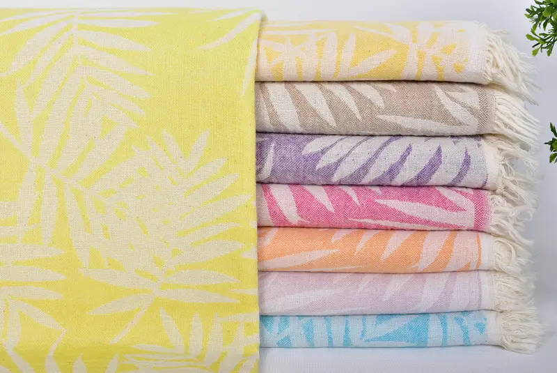 Valentines Day Gift For Him, 64x40 Cotton Floral Patterned Towel, Cute Beach Towel, Towel With Name, Bachelor Gifts, Personalized Towel, Custom Gift - 1