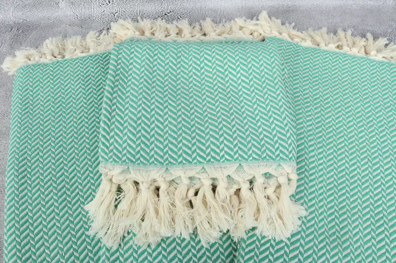 70x40 Cotton Chevron Towel, Monogrammed Beach Towel, Halloween Bachelorette Party Favors, Personalized Gifts, Soft towel, Personalised Gift - 4
