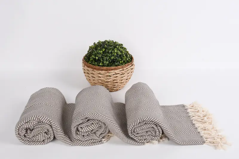 Brautjungferngeschenke, Custom Beach Handtuch, türkisches Handtuch Bulk Bestellung für Hochzeitsgeschenke, Angestellte Geschenke, Strandhandtuchgeschenk, 70x40 Baumwollfischgrüntelhandtuch - 8