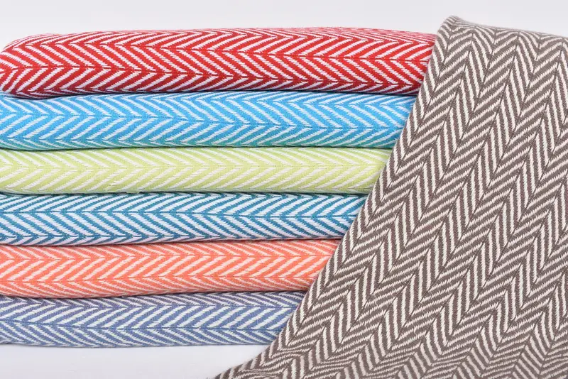 Bridal Gifts, Gift For Him, Bachelorette Party Gift, 68x40 Cotton Zig zag Towel, Beach Size Towel, Best Wedding Gift, Bachelorette Party Decorations - 2