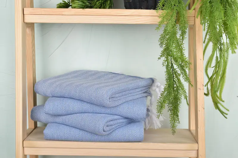 Gym Towel, Soft towel, 70x40 Cotton Herringbone Towel, Turkish bath towel for spa, Cotton towel, Anniversary Gift For Her, Beach Towel Gift - 7
