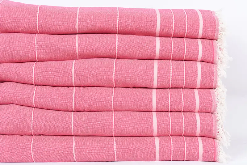 Embroidered Bedspread, Throw Blanket Couch, Bridesmaid Gifts, 100x80 Cotton Striped Towel, Christmas Tablecloth, Throw Blanket, Gift For Wedding Day - 3