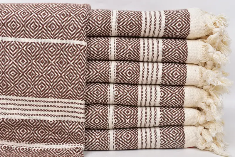Wedding Favors, Turkish bath towel, Personalized Gifts, Guest Towel, 70x38 Cotton Diamond Towel, Bachelorette Party Favors Beach, Custom Towel Beach - 1