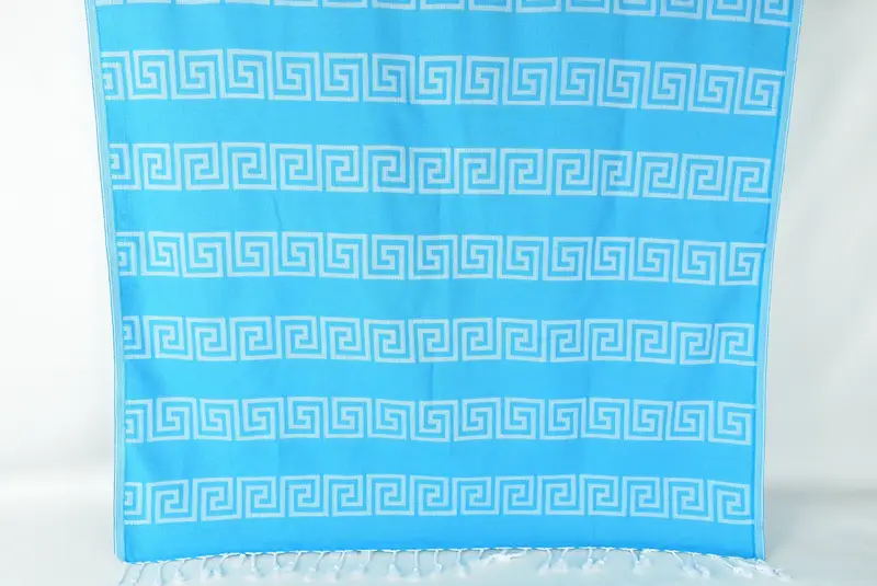 70x40 Cotton Patterned Towel, Beach Towel Bulk, Personalized Gifts, Eco-Friendly Turkish Towel, Organic Towel, Hammam towel, Employee Gifts - 1