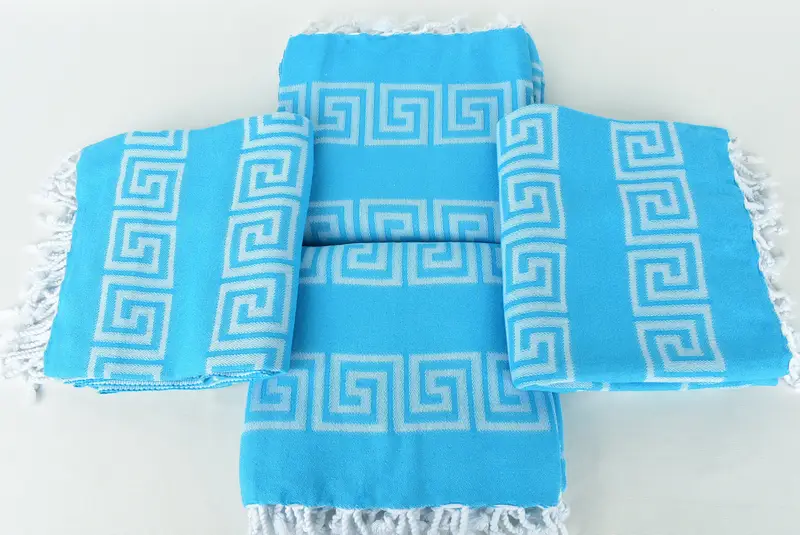 70x40 Cotton Patterned Towel, Beach Towel Bulk, Personalized Gifts, Eco-Friendly Turkish Towel, Organic Towel, Hammam towel, Employee Gifts - 8
