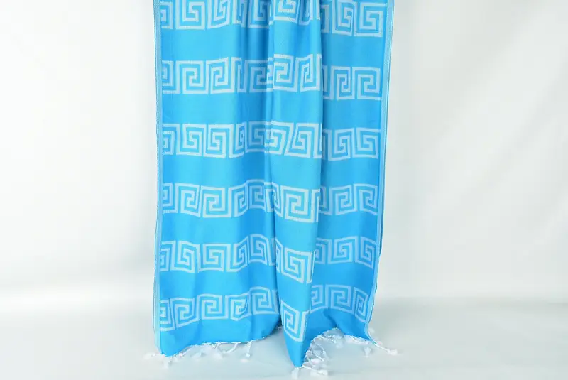 70x40 Cotton Patterned Towel, Beach Towel Bulk, Personalized Gifts, Eco-Friendly Turkish Towel, Organic Towel, Hammam towel, Employee Gifts - 2