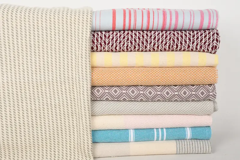 Wedding Gift For Bride, Bathroom Towels, Turkish Tea Towel, 36x18 Cotton Set of 10 Towel, Bachelorette Party Gifts For Bride, Turkish Hand Towel - 1
