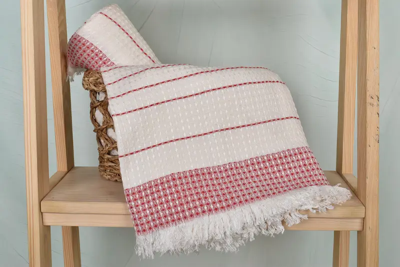 Gift For Her, 70x40 Cotton Waffle Towel, Monogram Beach Towel, Pool Towels, Bridal Gifts, Bath towel, Luxury Turkish beach towel with fringe - 4