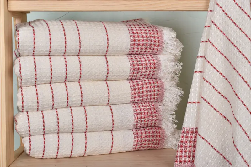 Gift For Her, 70x40 Cotton Waffle Towel, Monogram Beach Towel, Pool Towels, Bridal Gifts, Bath towel, Luxury Turkish beach towel with fringe - 2