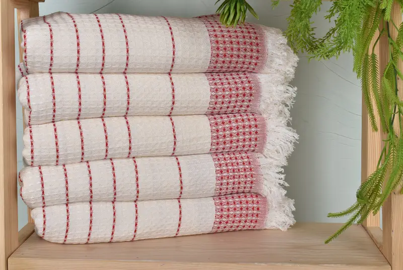 Gift For Her, 70x40 Cotton Waffle Towel, Monogram Beach Towel, Pool Towels, Bridal Gifts, Bath towel, Luxury Turkish beach towel with fringe - 1