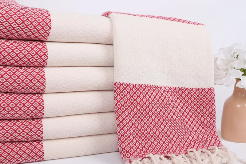 70x36 Linen Diamond Towel, Bridal Shower Gift, Bridesmaid Gift, Personalized Gift For Her, Florida Bachelorette Party Favors, Absorbent towel - 2
