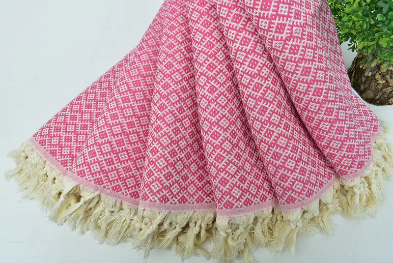 38x20 Cotton Diamond Towel, Turkish Tea Towel, Kitchen Towel, Christmas Favors, Spa Towel, Bachelorette Party Gifts For Bride, Bathroom Towels - 4