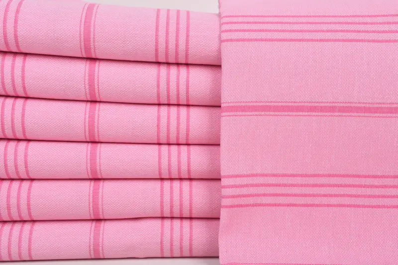 Bridal Shower Gifts, Absorbent Turkish towel, Cotton towel, Turkish beach towel with fringe, 70x40 Cotton Striped Towel, Personalized Beach Towel - 1