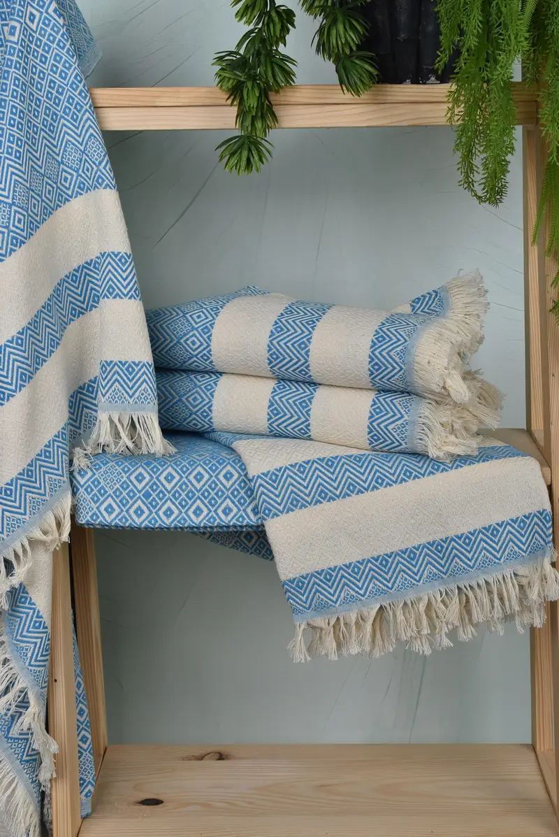 Valentines Day Gift For Him, Wedding Towel, Bachelorette Party Gifts, Turkish bath towel, 70x40 Cotton Diamond Towel, Custom Wedding Gift - 6