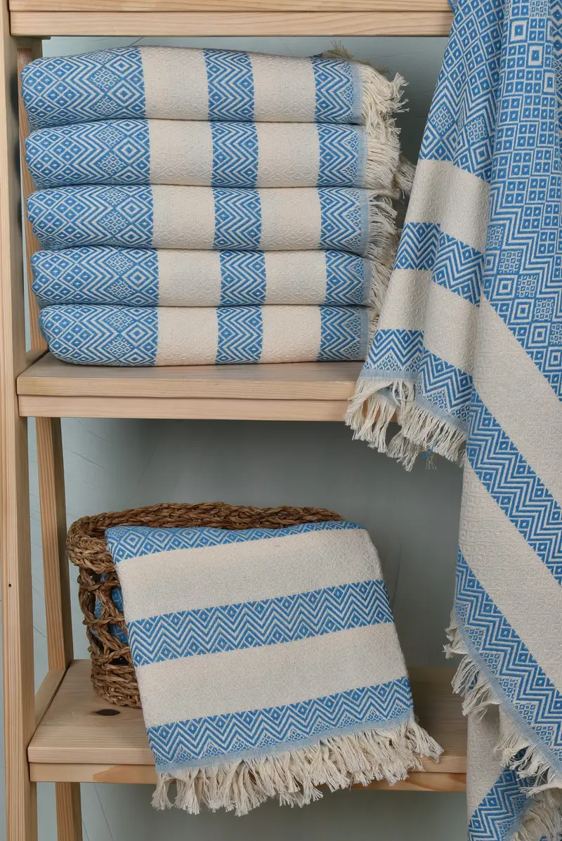 Valentines Day Gift For Him, Wedding Towel, Bachelorette Party Gifts, Turkish bath towel, 70x40 Cotton Diamond Towel, Custom Wedding Gift - 3