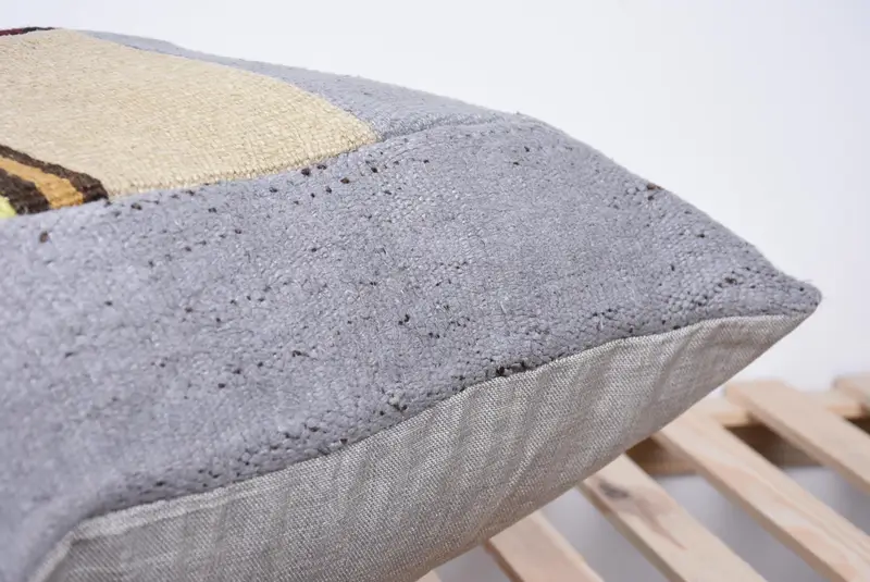 Antique Pillows, Pattern Throw Cushion Cover, 28x28 Gray Pillow Sham, Cushion Cover, Kilim Pillow, Pastel Pillow, Turkish Kilim Pillow - 7