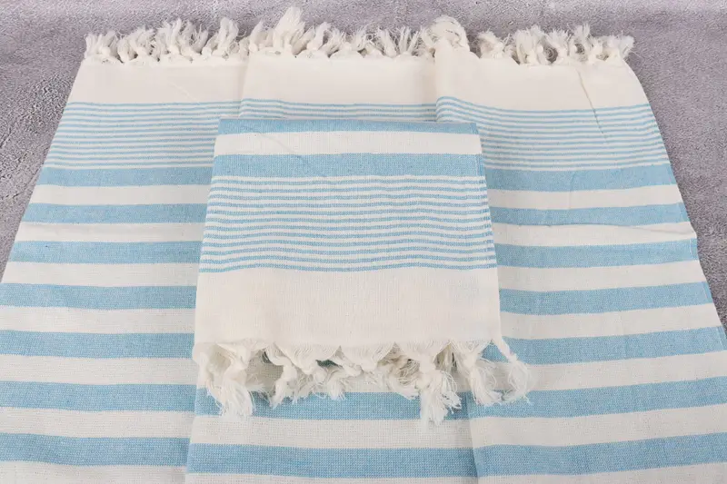 Bulk Order Towel, Gym Towel, 36x18 Cotton Striped Terry Towel, Turkish Tea Towel, Wedding Gift, Bachelorette Party Gifts, Personalized Kitchen Towel - 4