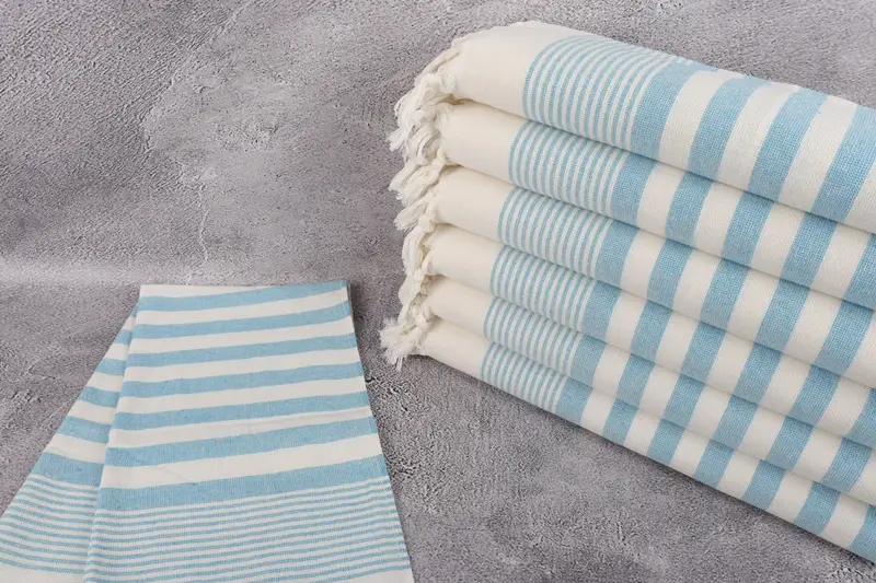 Bulk Order Towel, Gym Towel, 36x18 Cotton Striped Terry Towel, Turkish Tea Towel, Wedding Gift, Bachelorette Party Gifts, Personalized Kitchen Towel - 2