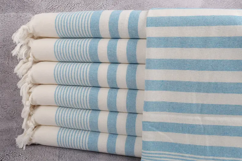 Bulk Order Towel, Gym Towel, 36x18 Cotton Striped Terry Towel, Turkish Tea Towel, Wedding Gift, Bachelorette Party Gifts, Personalized Kitchen Towel - 1