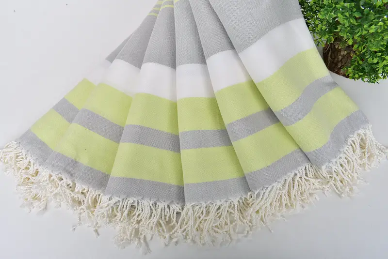 Gym Towel, Spa Towel, Fouta towel, 70x40 Cotton Striped Towel, Wedding Favors, Bachelorette Party Favors, Custom Gifts, Summer Gift Ideas - 4