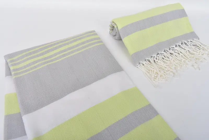 Gym Towel, Spa Towel, Fouta towel, 70x40 Cotton Striped Towel, Wedding Favors, Bachelorette Party Favors, Custom Gifts, Summer Gift Ideas - 7