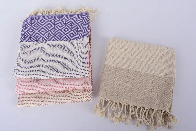 36x18 Baumwolldiamanttuch, Monogramm Handtuch, Sommertuch, Hochzeitsbevorzugungen, Familiengeschenk, Bachelorette -Partygeschenke für Braut, kleine Badetücher - 2