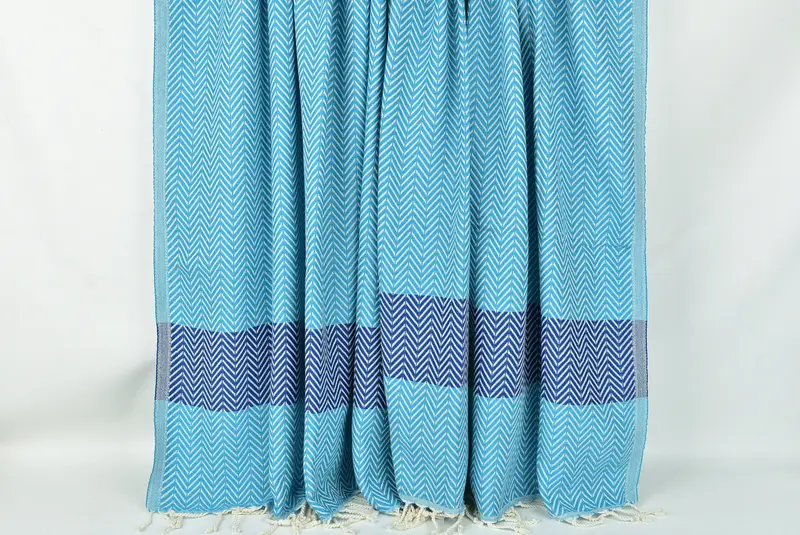 70x40 Cotton Chevron Towel, Personalized Gifts, Bachelorette Towel, Beach Size Towel, Turkish beach towel, Bachelorette Party Favors, Christmas Gift - 8