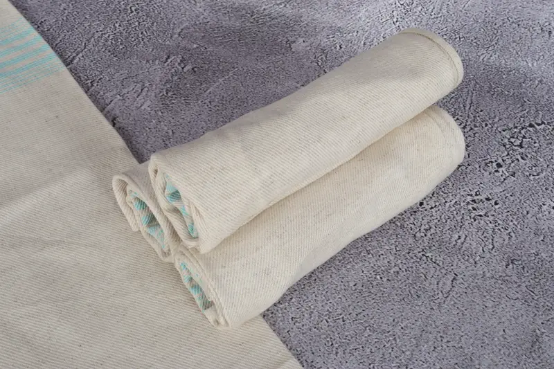 Personalized Kitchen Towel, Personalized Dish Towel, Gifts For Him, Valentines Day Gift Idea, Turkish Hand Towel, 36x18 Linen Striped Towel - 7