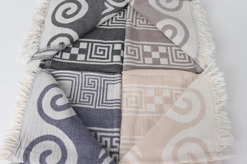 Best Friend Wedding Gift, Quick-Dry Beach Towel, Thin towel, Best Beach Towel, Gift For Bride, Bulk Order Towel, 70x36 Cotton Patterned Towel - 5