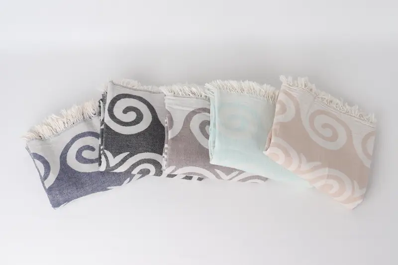 Best Friend Wedding Gift, Quick-Dry Beach Towel, Thin towel, Best Beach Towel, Gift For Bride, Bulk Order Towel, 70x36 Cotton Patterned Towel - 3