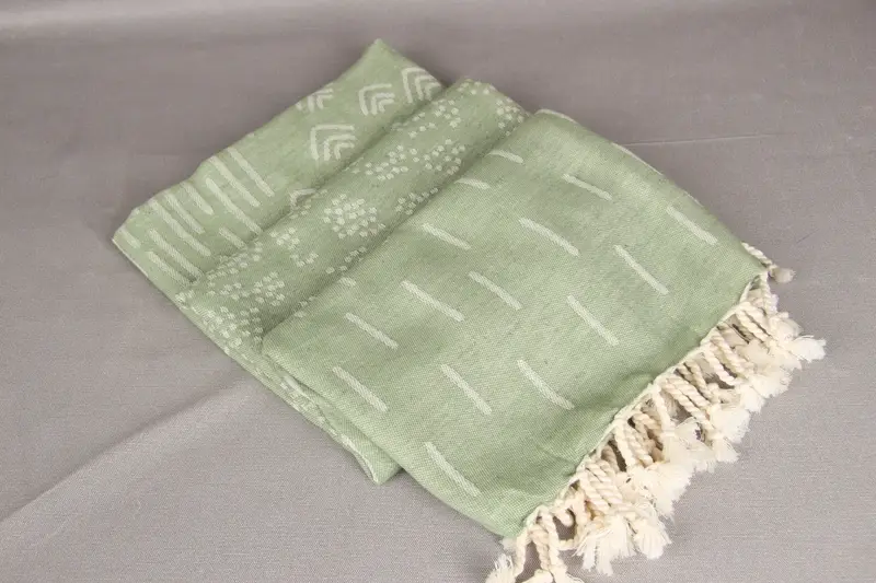 Absorbent Turkish towel, Gym Towel, Decorative Towel, Luxury towel, 68x40 Cotton Mountain Design Towel, Grandma Gift, Bachelorette Party Decorations - 8