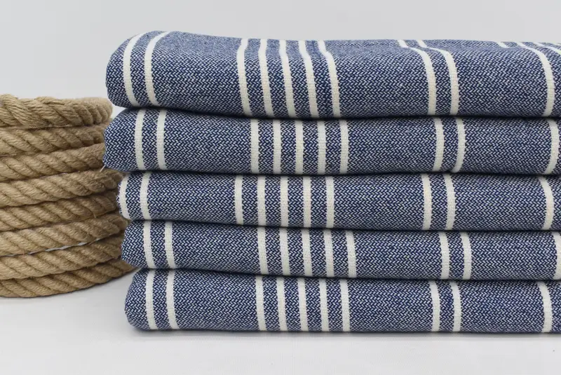 Turkish beach towel, Bridesmaid Proposal Gift, Turkish Bath Towel USA, Personalized Turkish Towel, Bachelor Gifts, 70x40 Cotton Striped Towel - 2