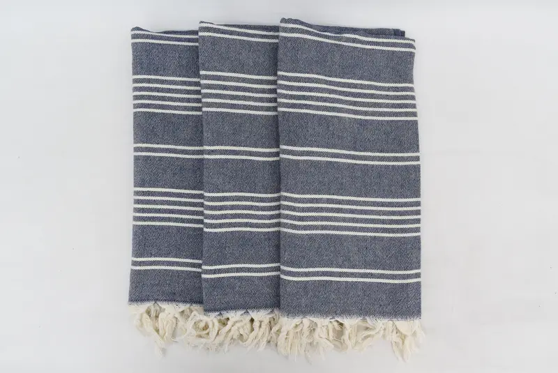 Turkish beach towel, Bridesmaid Proposal Gift, Turkish Bath Towel USA, Personalized Turkish Towel, Bachelor Gifts, 70x40 Cotton Striped Towel - 3