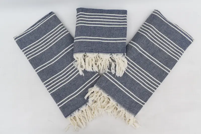 Turkish beach towel, Bridesmaid Proposal Gift, Turkish Bath Towel USA, Personalized Turkish Towel, Bachelor Gifts, 70x40 Cotton Striped Towel - 4