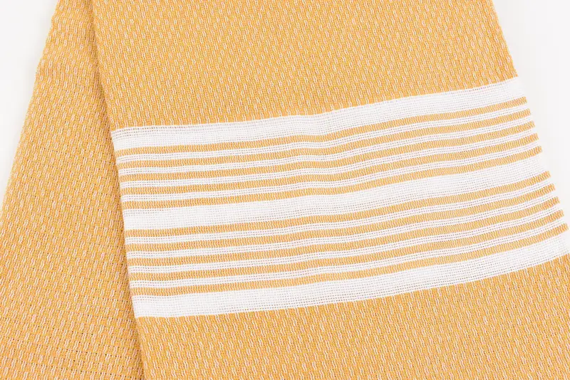 Quick-Dry Beach Towel, Guest Towel, Scarf Towel, Organic Turkish towel, Embroidered Towel, Bridesmaid Proposal Gift, 70x40 Cotton Striped Towel - 4