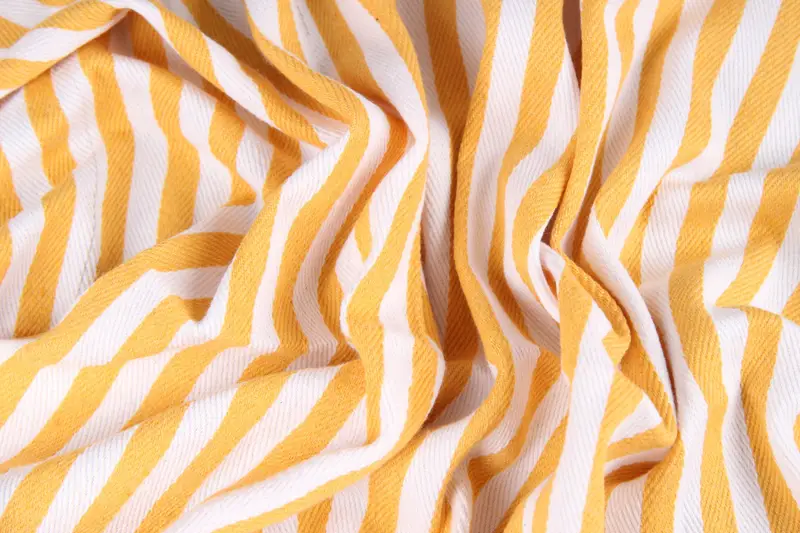 Wedding Anniversary Gift, Wedding Favors, 40x18 Cotton Striped Towel, Monogram Kitchen Towel, Organic Towel, Embroidery Towels, Custom Hand Towel - 8