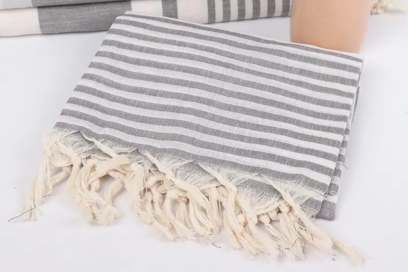 Bachelorette Party Decorations, Christmas Gift, Beach Towel Bulk, Bachelorette Favors Beach, 70x40 Cotton Striped Towel, Handmade Gift, Gym Towel - 9