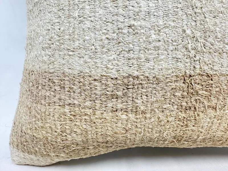 Pillow for Sofa, Vintage Kilim Throw Pillow, Ethnical Kilim Rug Pillow, 16x16 Beige Pillow Cover, Bed Cushion Case, Cushion - 2